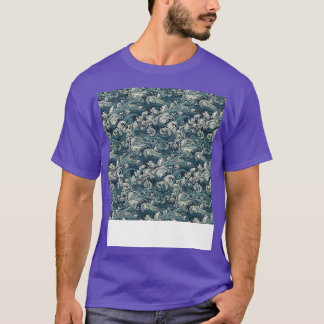 Camiseta Padrão Asiático Invisível Antigo Chinês Japonês Co