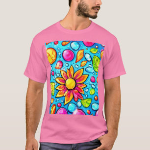 Camiseta Padrão colorido de abstrato