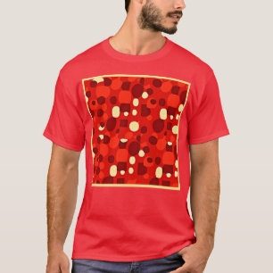 Camiseta Padrão Colorido de Elegância Diversa de Na moda