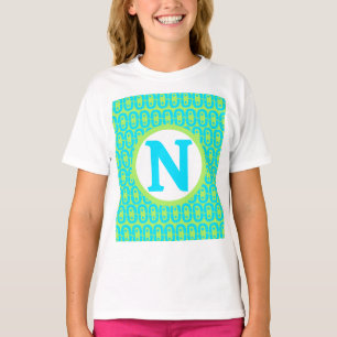 Camiseta padrão colorido moderno