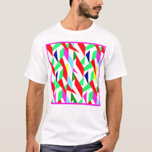 Camiseta Padrão cromático colorido