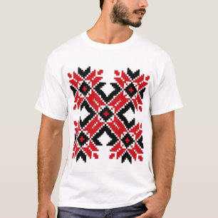 Camiseta Padrão da Europa Oriental, Folk Tradicional, Folcl