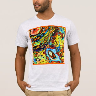 Camiseta Padrão de Abstrato impressionante