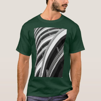 Camiseta Padrão de abstrato na arquitetura