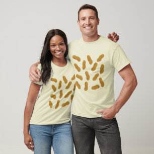 Camiseta Padrão de amendoins