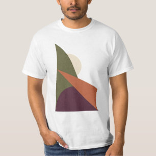 Camiseta padrão de arte pop dos anos 80