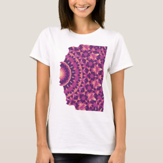 Camiseta Padrão de Azulejos Fade Away