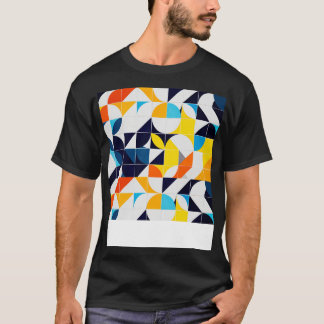 CAMISETA PADRÃO DE BAUHAUS