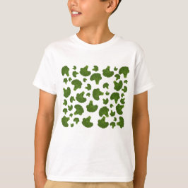 Camiseta Padrão de brócolis