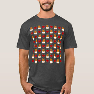Camiseta Padrão de Bumbum Funny Corgi