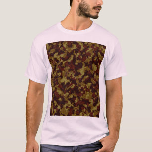 Camiseta Padrão de Camuflagem Digital Multi-Terreno Texturi