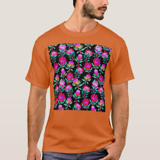 Camiseta Padrão de cor floral