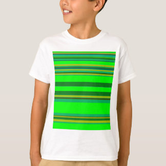Camiseta Padrão de Designer Personalizado de Faixa Verde Co