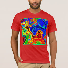 Camiseta Padrão de estilo vívido