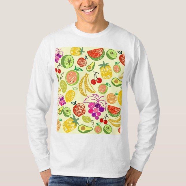 Camiseta Padrão de Fruidade (Frente)
