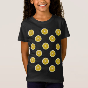 Camiseta Padrão de Fruta de limões