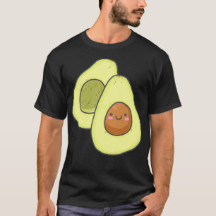 Camiseta Padrão de fruta do Avocado