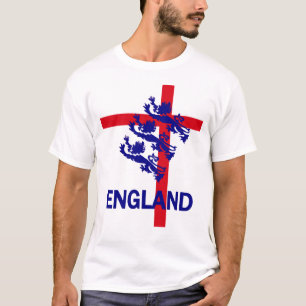 Camiseta Padrão de Inglaterra e cruz reais de St George