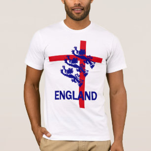Camiseta Padrão de Inglaterra e cruz reais de St George