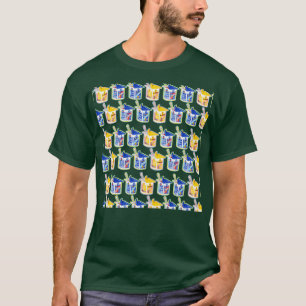 Camiseta Padrão de iogurte