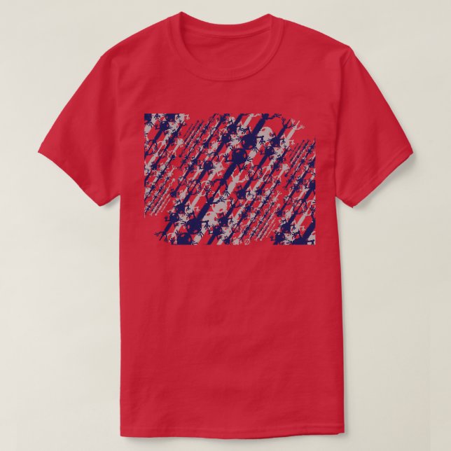 Camiseta Padrão de linha de diagnóstico Axolotl com estilo  (Frente do Design)