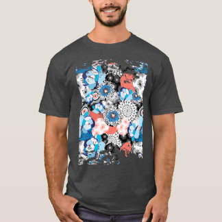 Camiseta Padrão de linha flexível simples