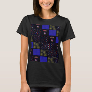 Camiseta Padrão de patch do quarto de julho - 4 de julho