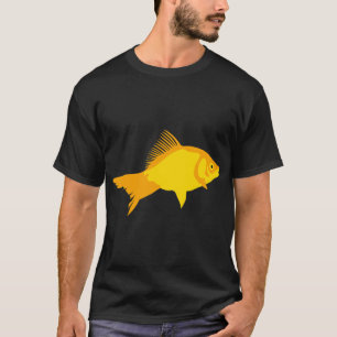 Camiseta padrão de peixe