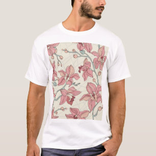 Camiseta Padrão de pomada: Papel elegante