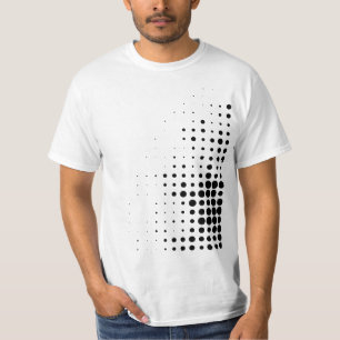 Camiseta Padrão de pontos moderno e legal de abstrato de m