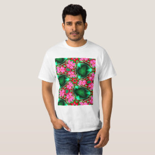 Camiseta Padrão de Rosa do deserto bonito