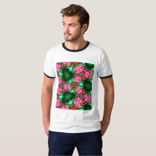 Camiseta Padrão de Rosa do deserto bonito