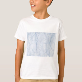 Camiseta Padrão de Sombra Azul
