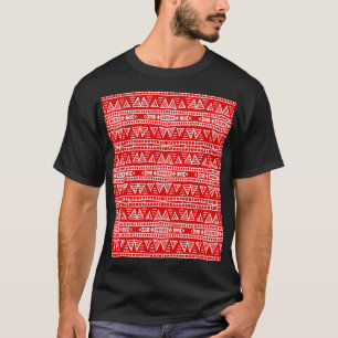 Camiseta Padrão de striptease tribal étnico