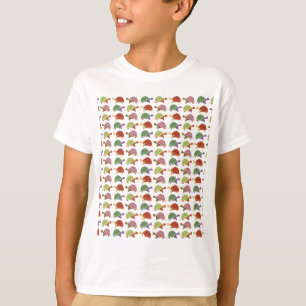 Camiseta Padrão de tartaruga