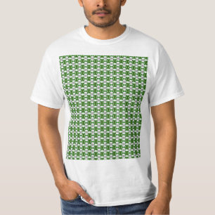Camiseta Padrão de Tartaruga Verde