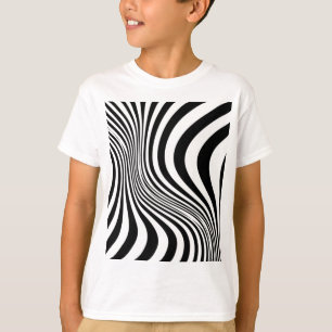 Camiseta Padrão de textura de Impressão de pele zebra-88488
