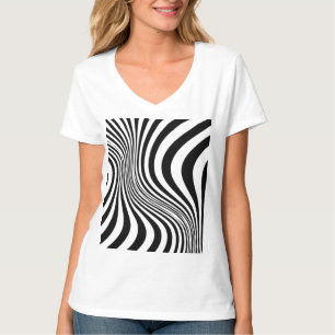 Camiseta Padrão de textura de Impressão de pele zebra-88488
