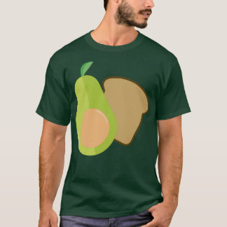 Camiseta Padrão de torrada Avocado