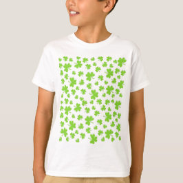 Camiseta padrão de trevo Lucky Little One