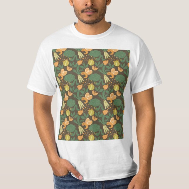 Camiseta Padrão de Verão (Frente)