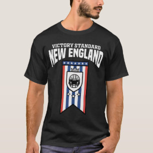 CAMISETA PADRÃO DE VITÓRIA DA NOVA INGLATERRA - FUTEBOL AME