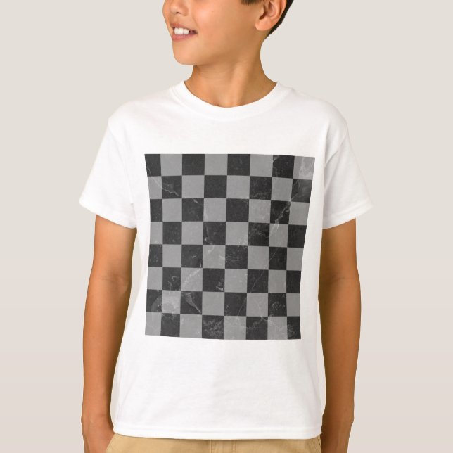 Camiseta Padrão de xadrez (Frente)