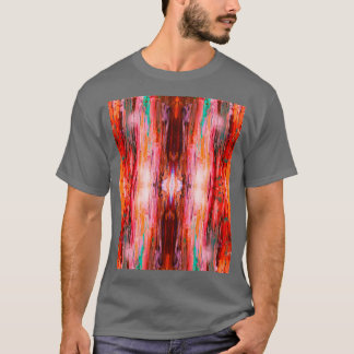 Camiseta Padrão do abstrato Blush