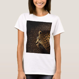 Camiseta Padrão do Jaguar Dourado