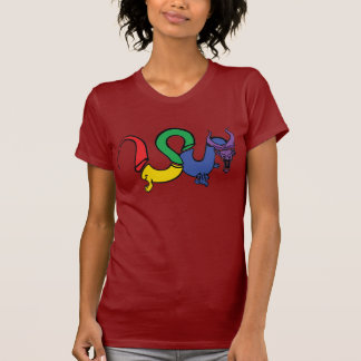 Camiseta Padrão do t-shirt de Ladie