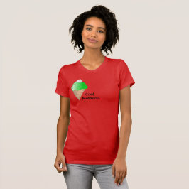 Camiseta Padrão Estético Moderno / Ilustração para Vestuári
