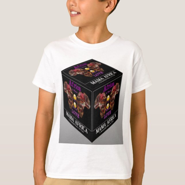 Camiseta Padrão étnico da mamãe africana tribal (Frente)