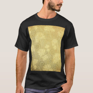 Camiseta Padrão floral de Grunge.