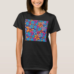 Camiseta Padrão Floral de Tendy